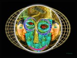 Blue head eye