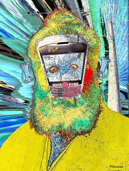 Alexander Graham Bell Pop Art Portrait