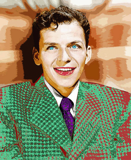 Frank Sinatra POP ART PORTRAIT 