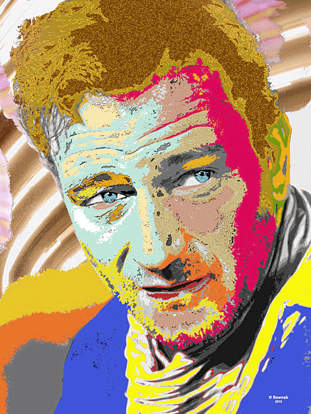 John Wayne  Pop Art Portrait