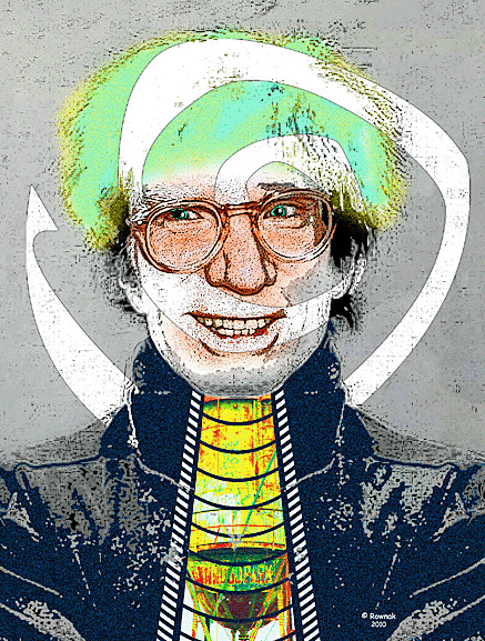 Andy Warhol Pop Art Portrait