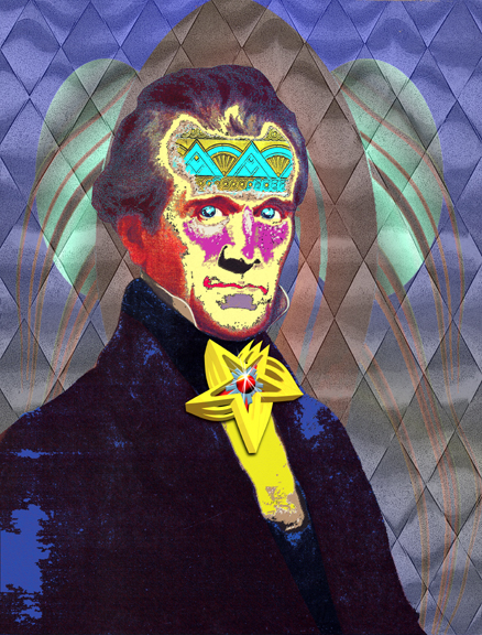 James Polk Pop Art Portrait