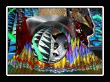 GreenFaceAloneCykGlass11RndrABS