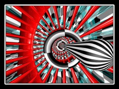 ArraySphereChecker3GlassFloor4B-ONE